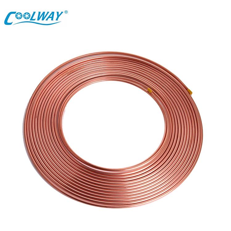 Good Manufacturers Price Air Conditioner Copper Tube Copper Coil Tube 3/8 3/4 Insulated Copper Pipe 20m R410