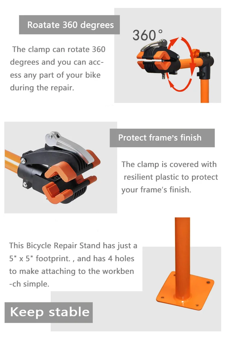 Other bicycle parts standing bike rack