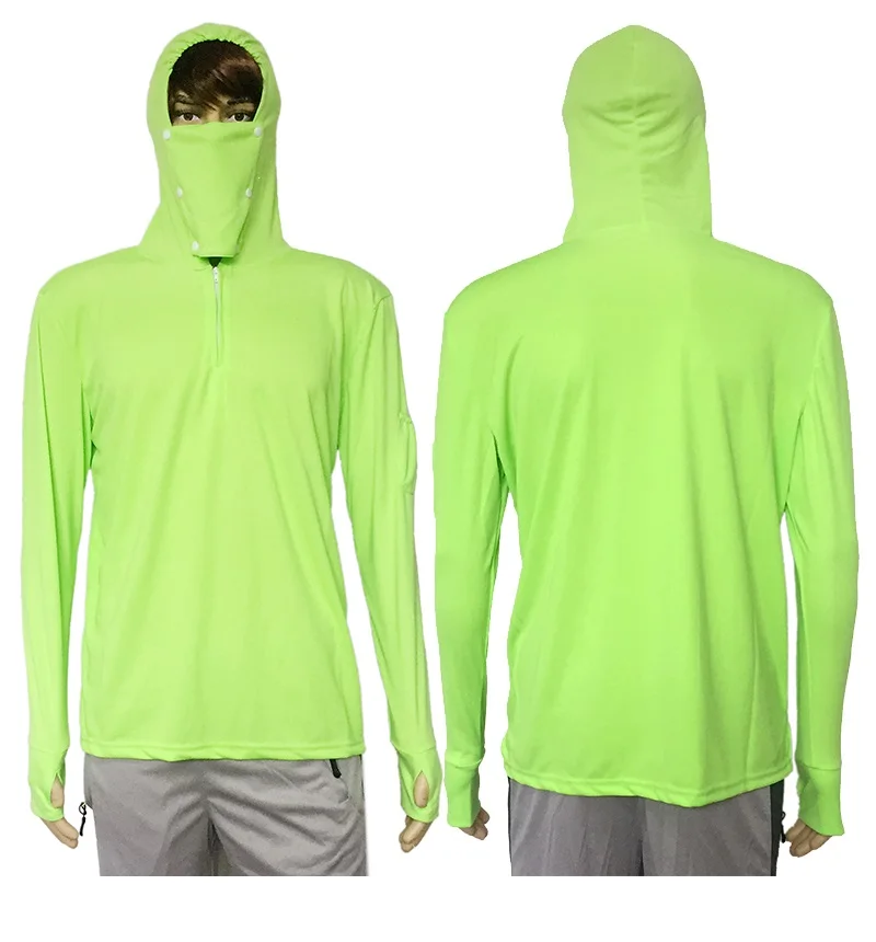 hooded uv protection shirt