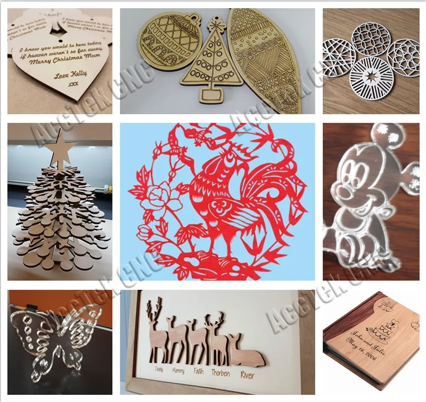 co2 laser cutting machine samples