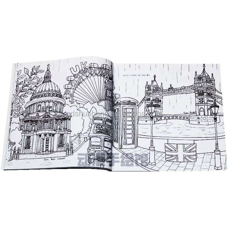 大人のためのファンシーな大人の塗り絵の印刷サービス Buy 塗り絵大人のため 塗り絵印刷 大人の塗り絵 Product On Alibaba Com