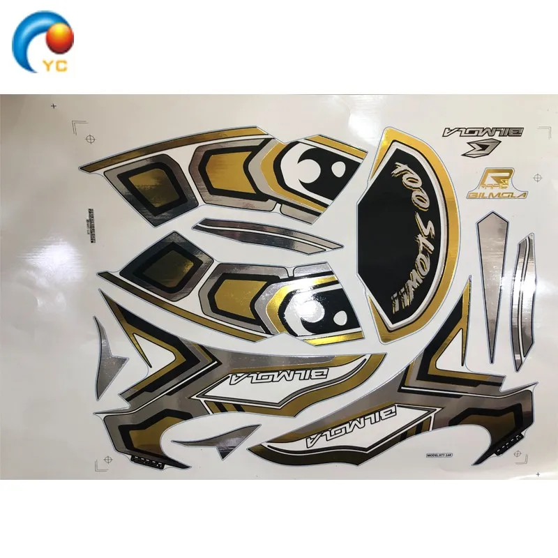 Helmet Decal Stickers Manufacturer In Yincai Buy Motorcycle Helmets