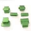 2-12 Pole 5.0mm Plug Type Pitch PCB Mount Screw Terminal Blocks electric 2.54mm,3.5mm,3.81mm,5.0mm,5.08mm terminal block