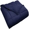 All-Season Quilt Down Alternative Quilted Comforter Microfiber Duvet Insert Vacuum Packed Comforter with many colors