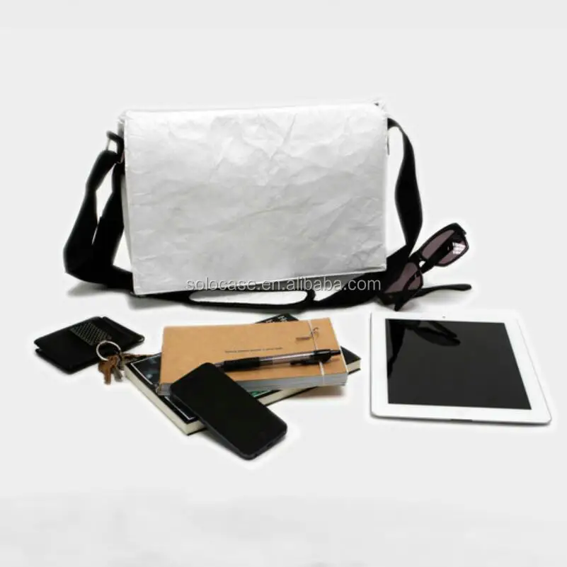 Tyvek Paper Overall Messenger Bag