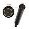 7mm 2M Mini Snake Shaped Underwater Deep Well Used Sewer Inspection Camera For CCTV Camera DVR System in Pipe Hole Gap