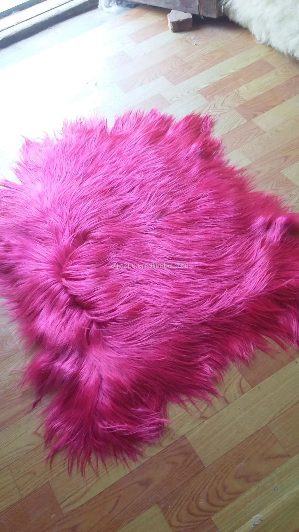 High Quality Dyed Sheep Fur / Long Hair Goat Hair Fabric Fur Plate Buy Goat Hair Fabric