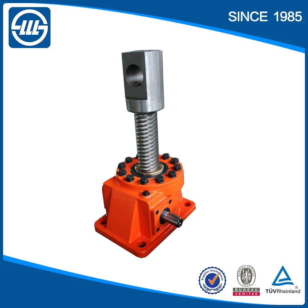 Swl Worm Mechanical Screw Jack Lifter Speed Reduction Gears Heavy Duty