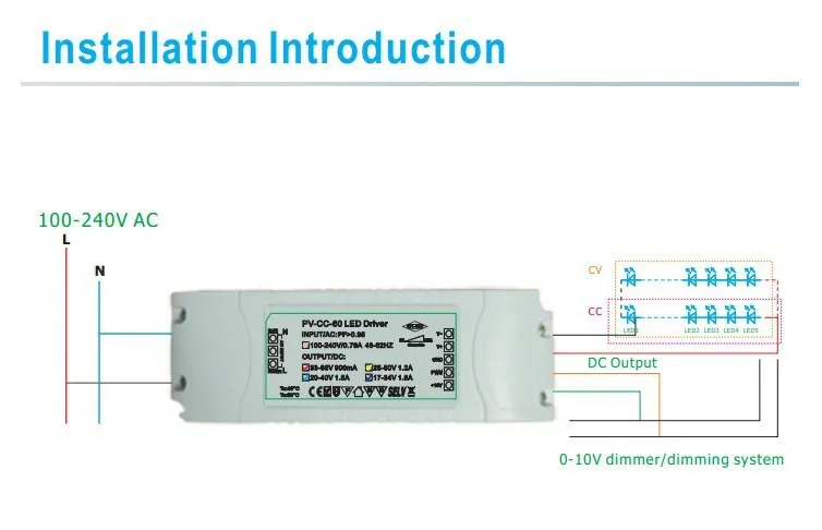 Intelligent led driver схема