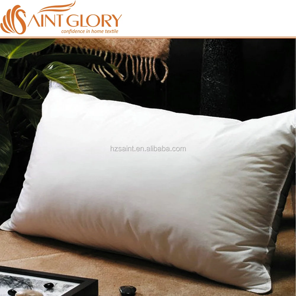 Hotel White Synthetic 100 Cotton Fabric Micro Gel Pillow