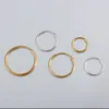 DIfferent sizes 925 sterling silver multi huggie hoop earring findings,different sizes different price