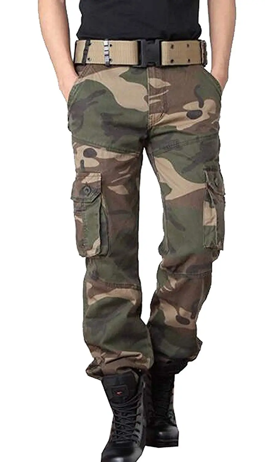 military camo cargo pants