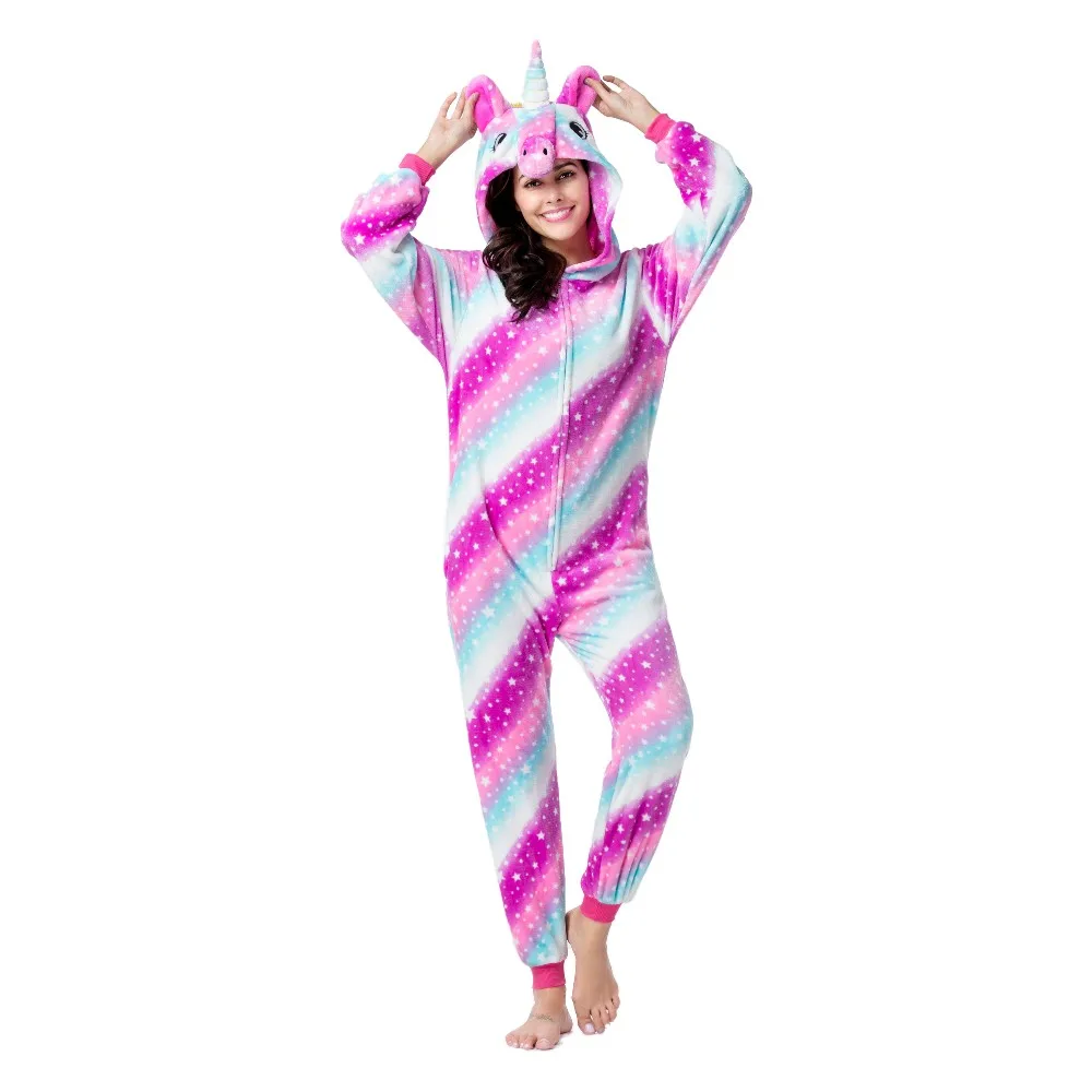 批发成人卡通动物 onesie 定制圣诞鹿睡衣法兰绒女性睡衣睡衣 onesie