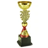 Fashion Design Leaf Shape Plastic Trophy, School Competition Award Trophies