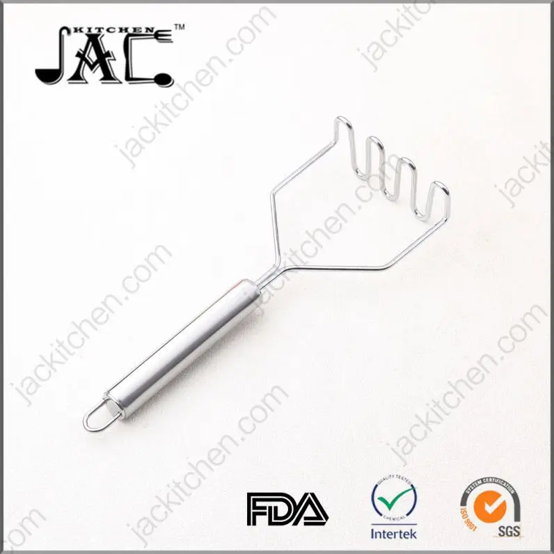 Top Selling Durable Stainless Steel Kitchen Plastic Potato Masher