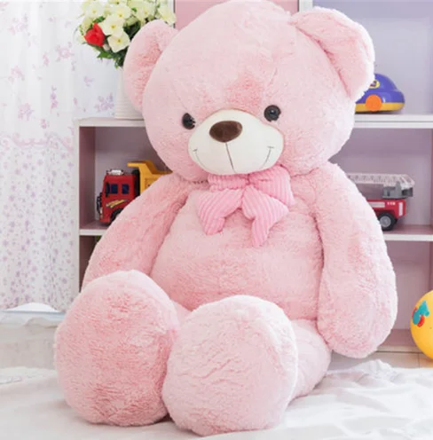 teddy bear pink and white