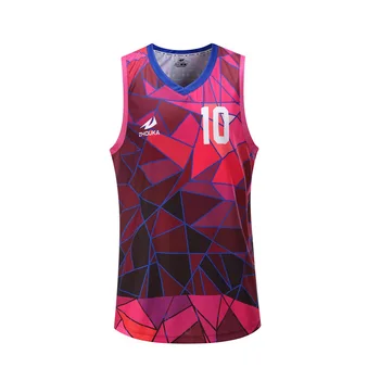 Men Basketball Jersey Design Color Pink/ Wholesale Various High Quality ...