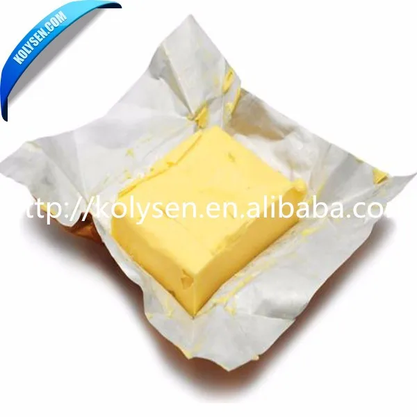 Laminated Foil Butter Wrapping Paper Wax Butter Cheese Wrap Paper