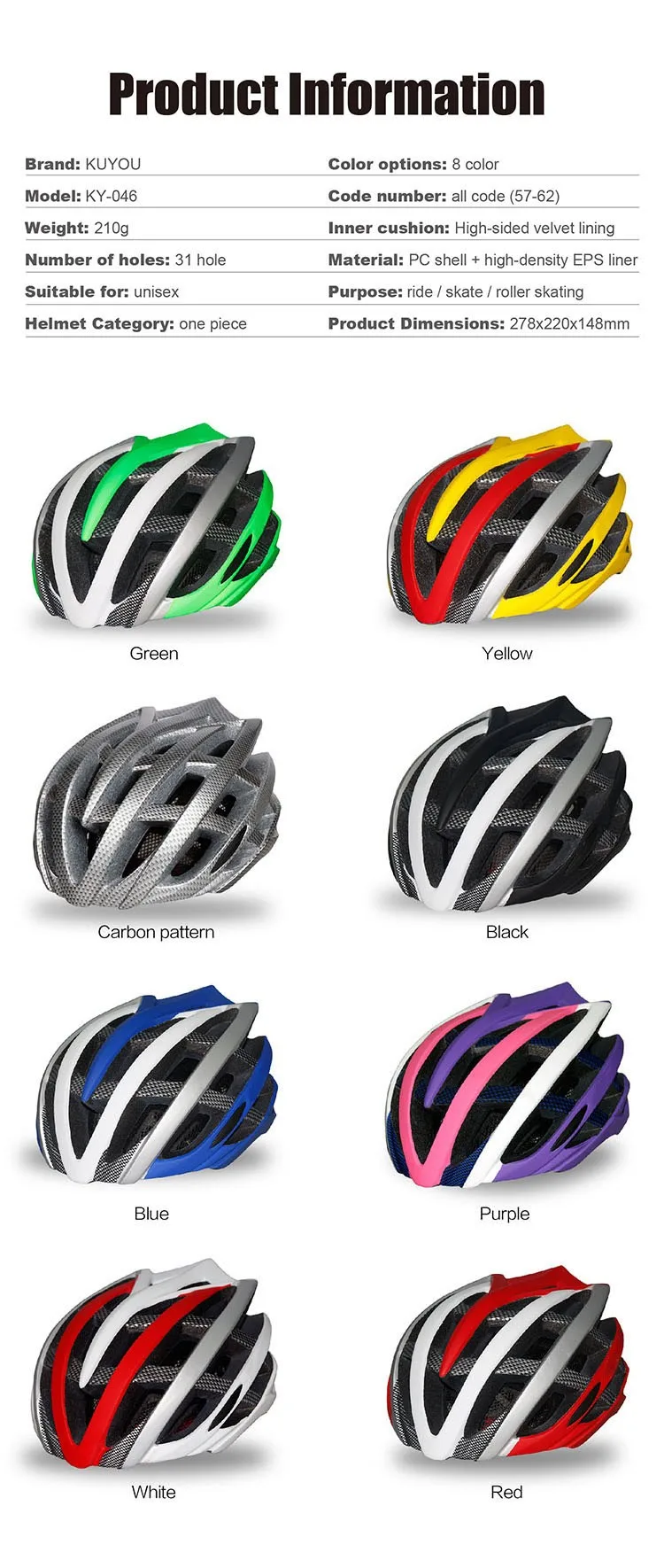 In Mold Custom Bicycle Road Cycling Professional Bike Helmets