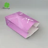 custom carry out bag, flat bottom paper bag,disposable Kraft paper bag