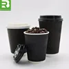Cups coffee_disposable cups for hot drinks with lids_paper cup