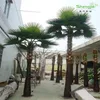 made in China hot sale craft artificial decorative trees,artificial fan palm tree