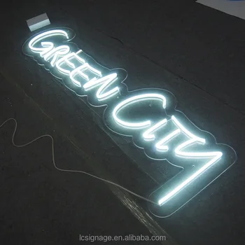 Modern City Custom Neon Light Flexible Led Lighting Signs Flexible Led Neon Lighting Signs