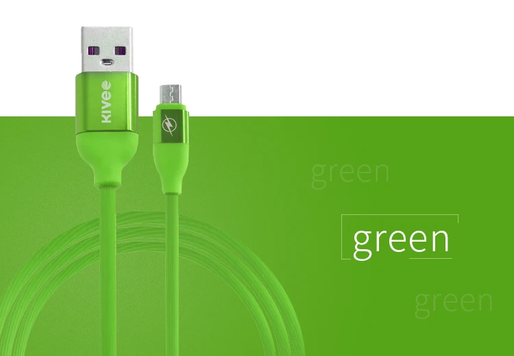 Wholesale Rainbow Colorful 1m Micro Usb Cell Phone Charger Data Cable For Android Phone