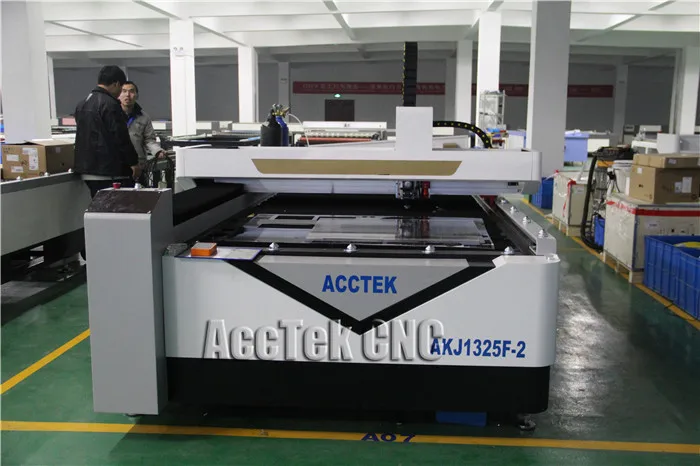 Double head fiber laser cutting machine for steel acrylic fiber laser cutter for metal and non-metal
