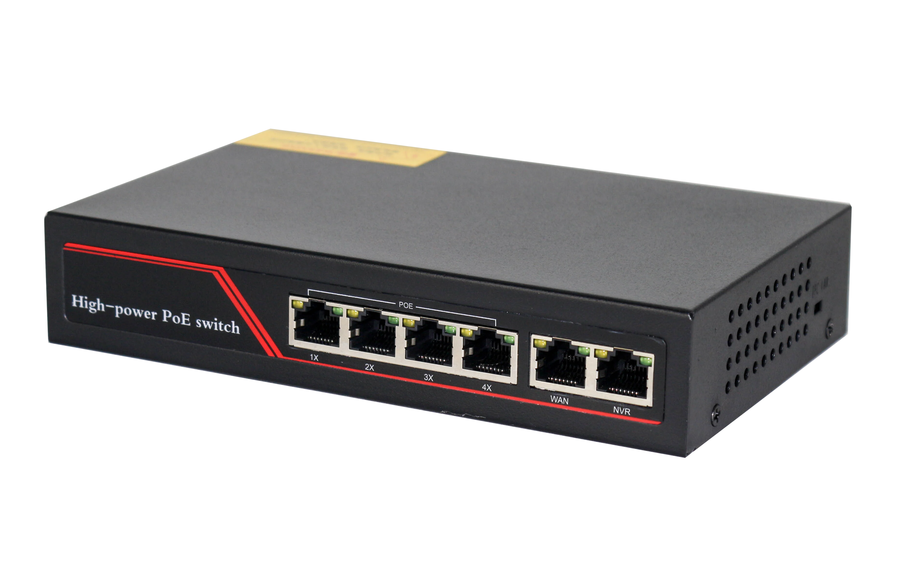 Unmanaged Waterproof 5 Port Poe Switch Reverse Power Supply