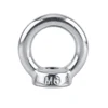 304 Stainless Steel Threaded Nut Ring Shape Lifting Eye Nut