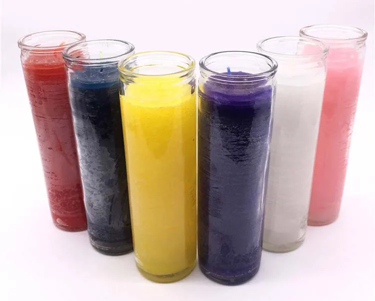 Bulk Wholesale Paraffin Wax Unscented 7 Day Burning Time Mexican Glass