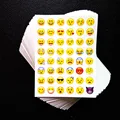 One Sheet 48 Stickers Hot Popular Sticker 48 Emoji Smile Face Stickers For Notebook Message Twitter