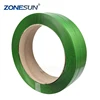 ZONESUN 406/16"core size virgin green PET/PP packing straps supply