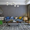 HANMERO Unique 0.53*10m/Roll Vermiculite Mica Natural Wallpaper For Room Wall