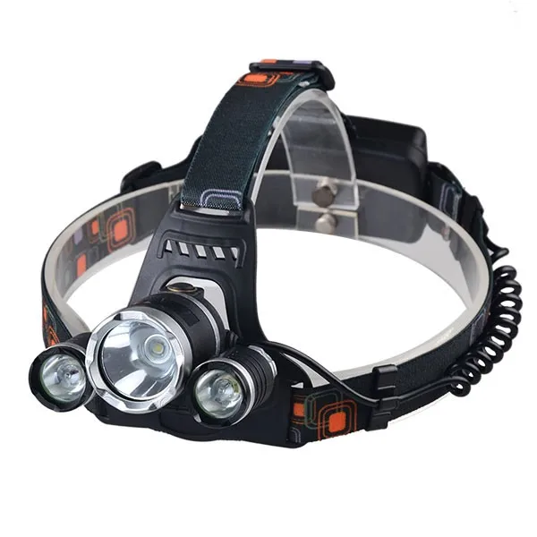 Camping Lantern Flashlight Type 4 Mode 1800 lumens Zoomable Headlamp