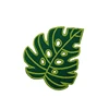 Wholesale Beauty Creative Design The Green Leaves Flower Embroidery Patch For Clothing