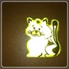 2016 gifts custom shaped cheap plastic bike reflector