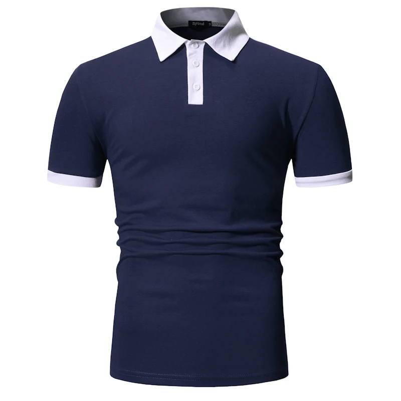 Wholesale Navy Blue Golf Shirt Fit Polo Shirts Custom Men Polo T Shirts ...