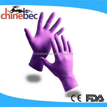 Disposable Butyl/nitrile Rubber Gloves 