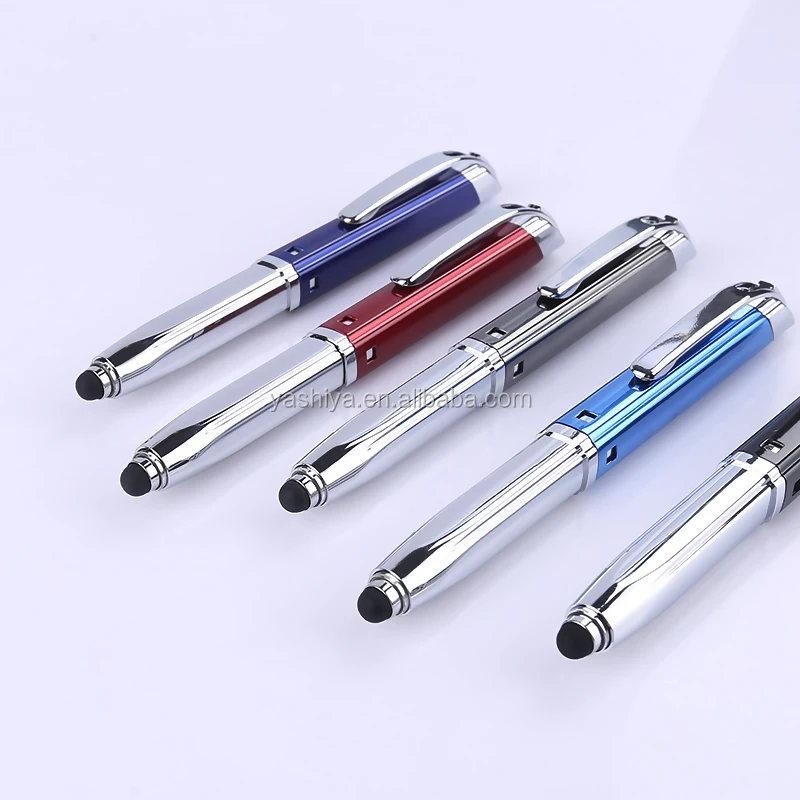 Doctor Pen Promotional Led Light Multifunctional Screen Touch Pen With