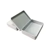 135x95x30mm tin box for candy packing white metal box