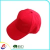 popular plain stylish acrylic thick cotton slide toggle promotion custom logo baseball cap golf hat red metal closure flexfit