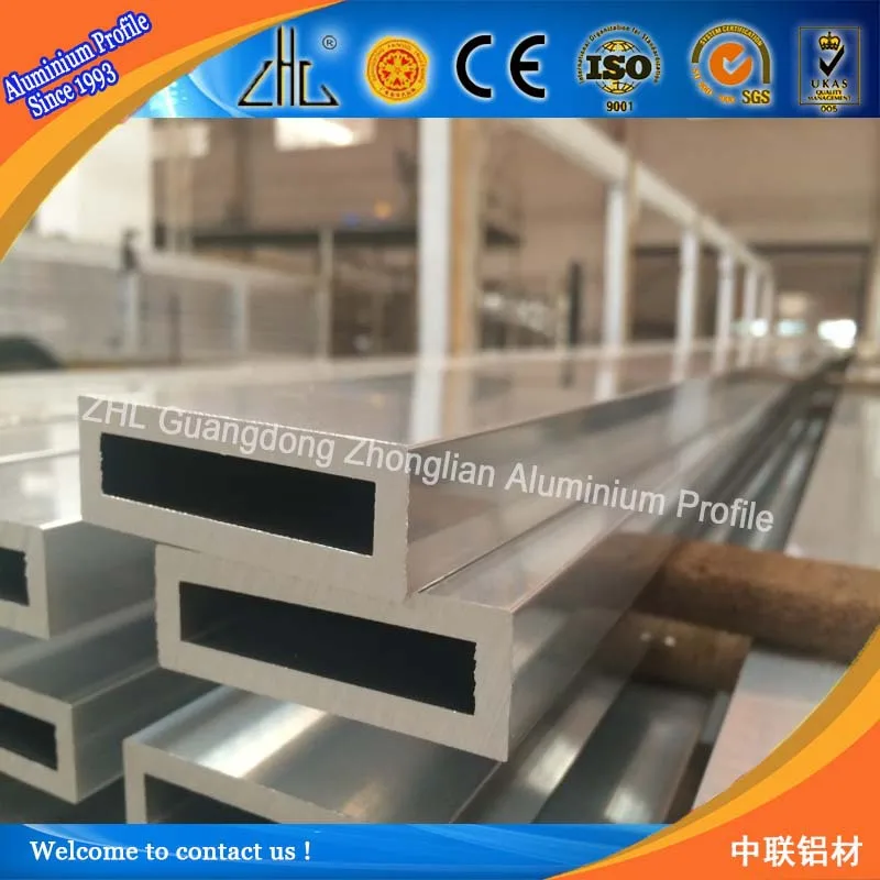 6000 Series Square Aluminium Tube Extrusion Manufacturer / Rectangular