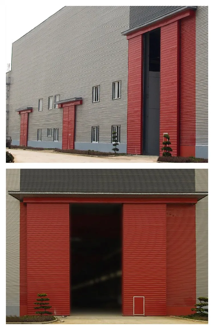 Large The Most Modern Automatic Industrial Sliding Door For Factory