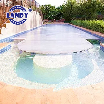 Polycarbonate Hard Plastic Spa Swimming Pool Cover Slats Automatic