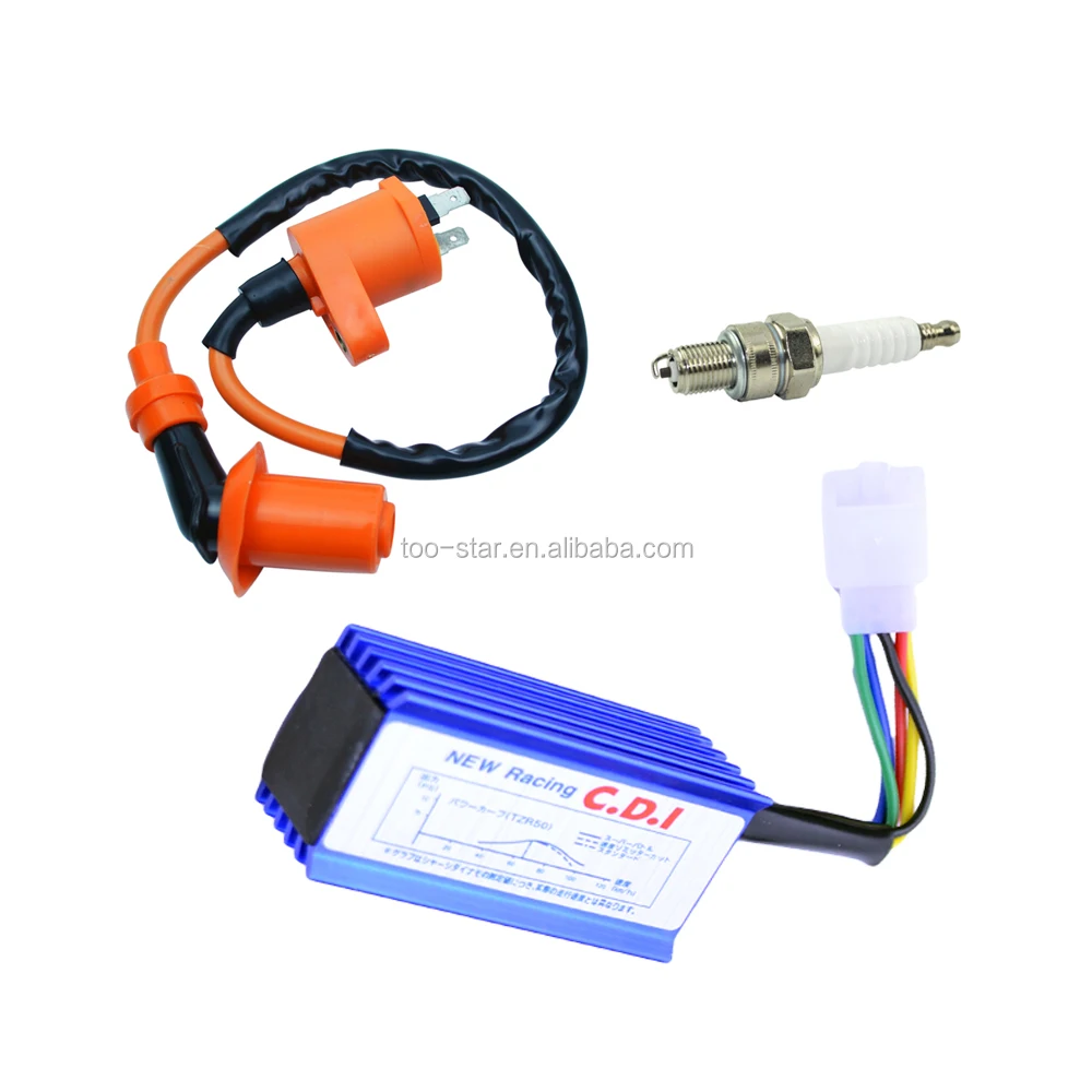 Super Coil Ignition High Spark Plug Wire For Honda XR50 CRF50 Dirt Pit Bike Motorcycle