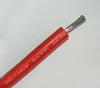 silicone rubber insulation material and stranded conductor type silicone cable