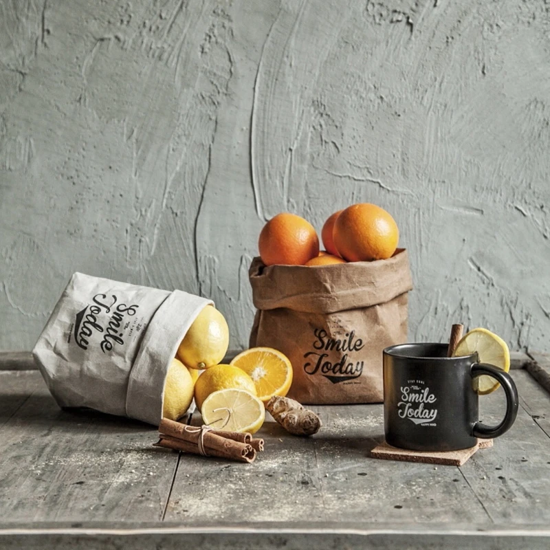 Ins style waterproof DuPont paper insulation bag lunch bag portable thick eco friendly tyvek paper bag