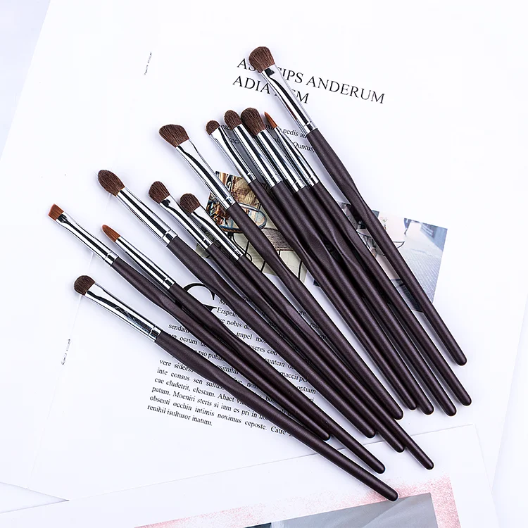 Premium Cosmetics 12pcs Horse Hair Makeup Brushes Professional Eyeshadow Blending Brushes Eye Makeup Brush Set.png